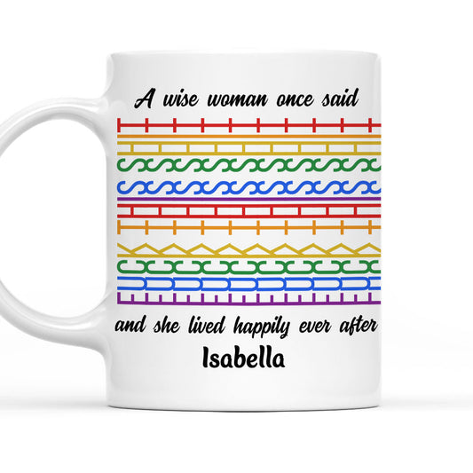 Peace Out Crap Stays Behind - Personalized Custom Coffee Mug