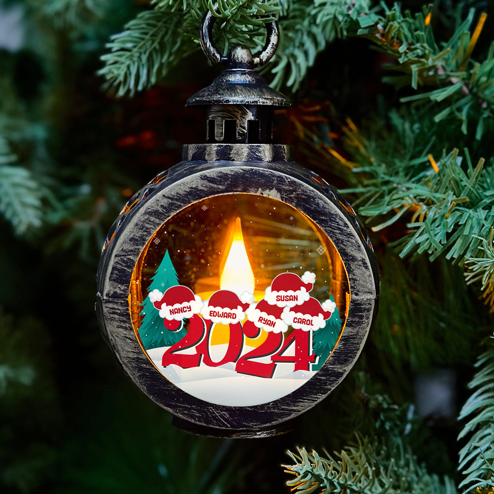 Winter Warmth - Personalized Custom Christmas Lantern