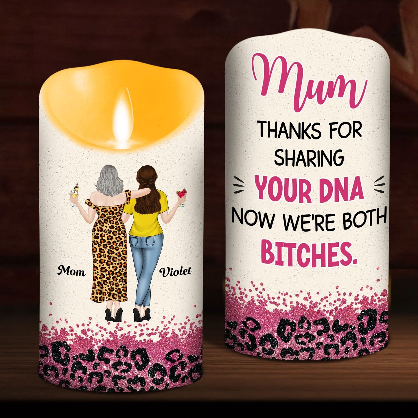 Your DNA - Personalized Custom LED Candle