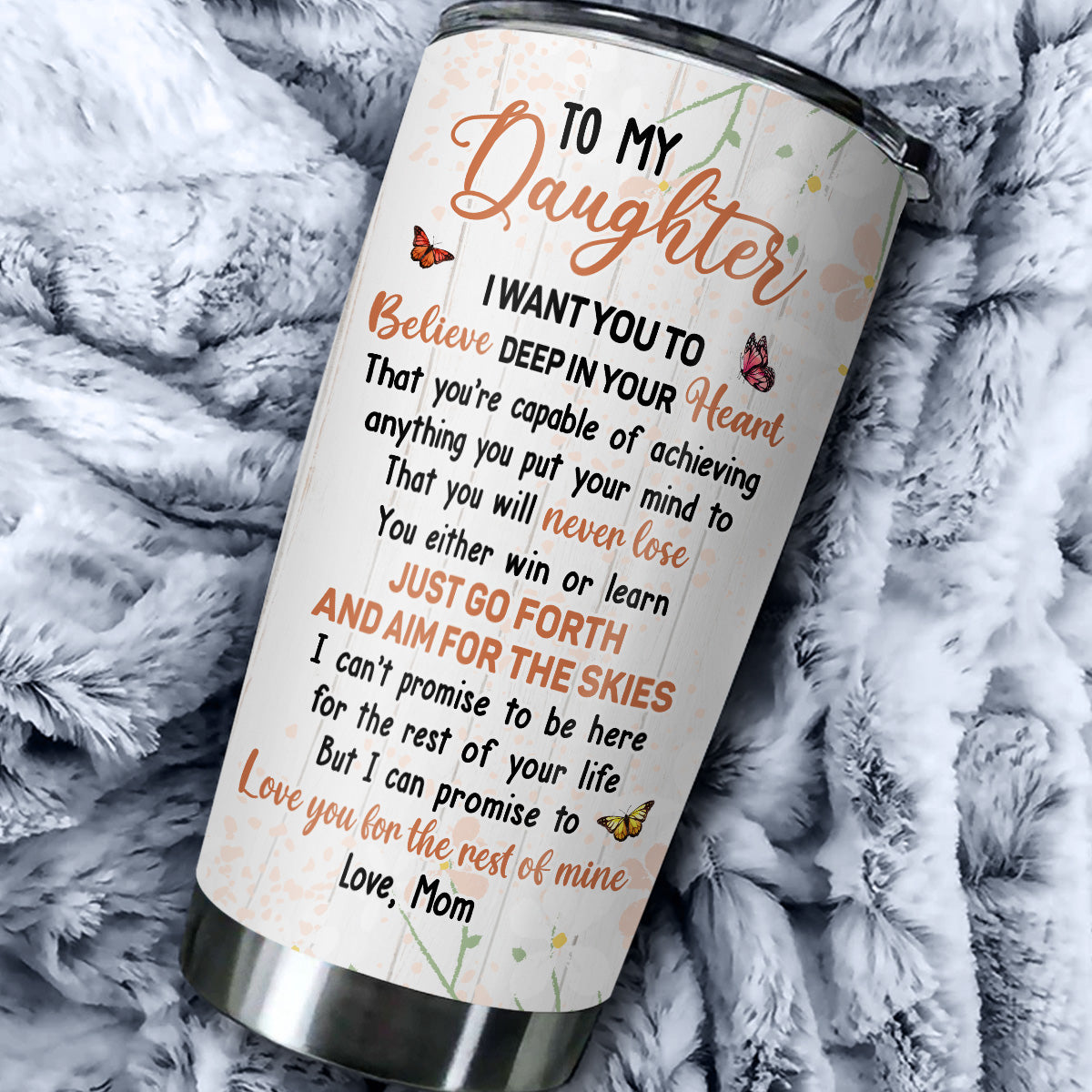 Just Go Forth - Personalized Custom Tumbler