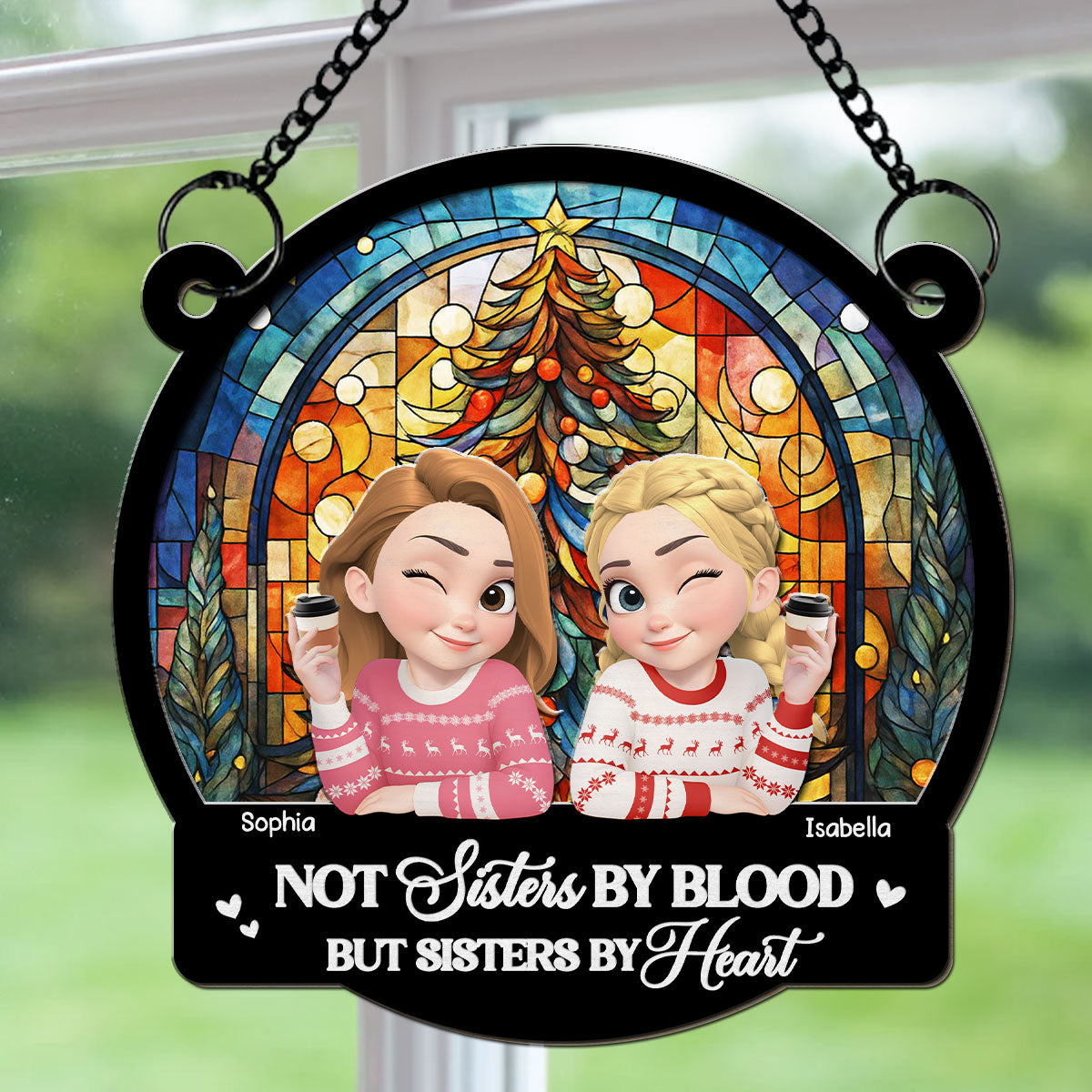 You Are My Christmas Miracle - Personalized Custom Suncatcher