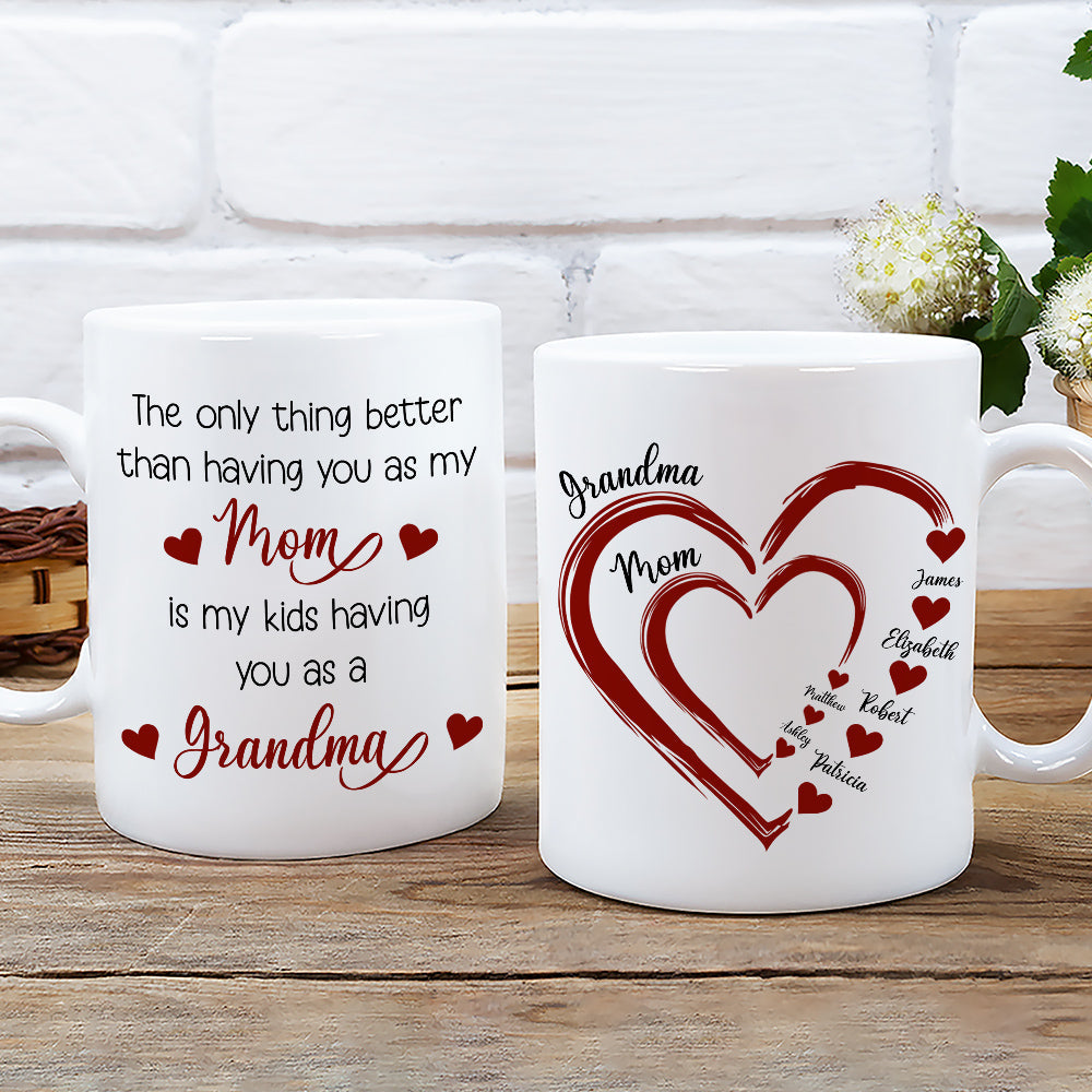 My Grandma - Personalized Custom Coffee Mug