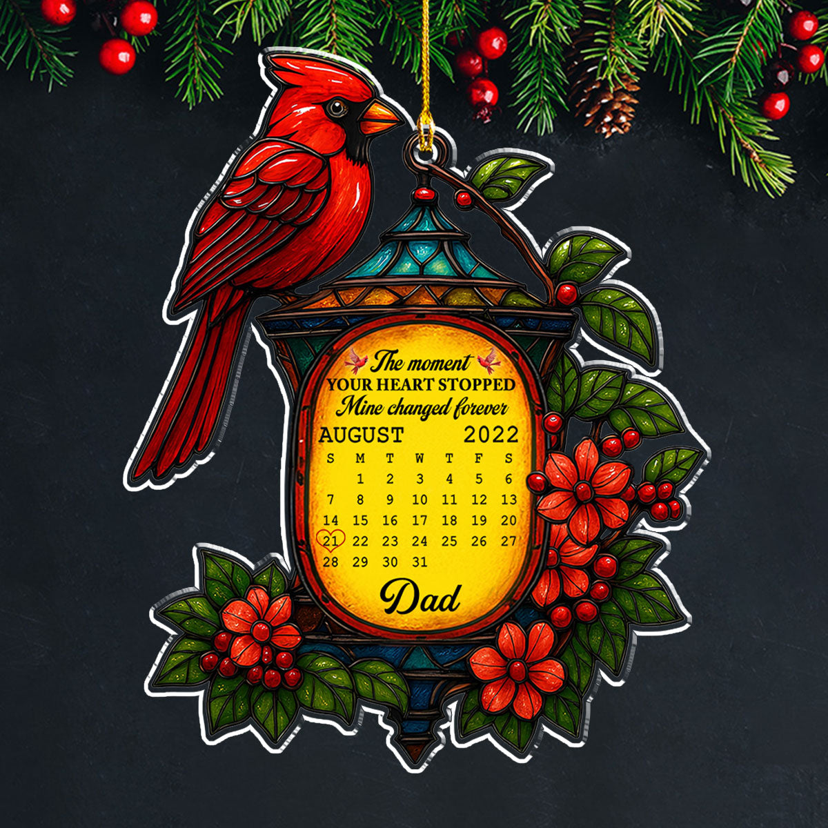 The Moment - Personalized Custom Acrylic Ornament