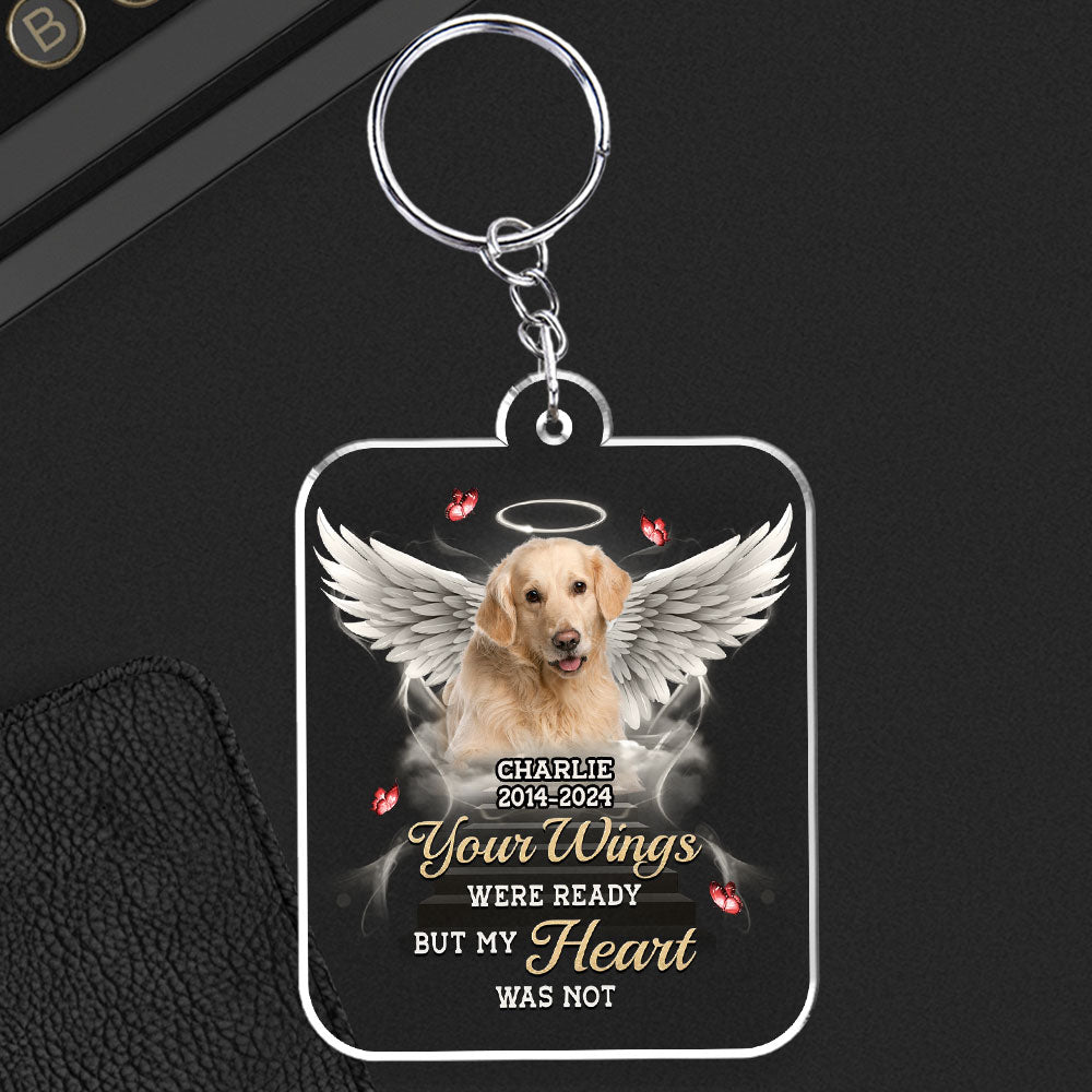 Until We Meet Again - Personalized Custom Acrylic Keychain