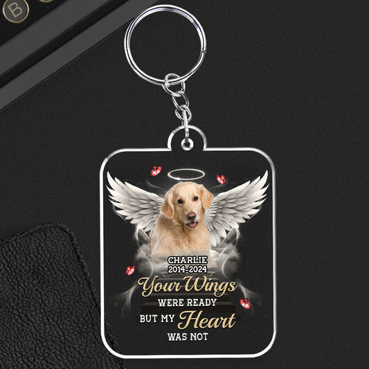 Until We Meet Again - Personalized Custom Acrylic Keychain