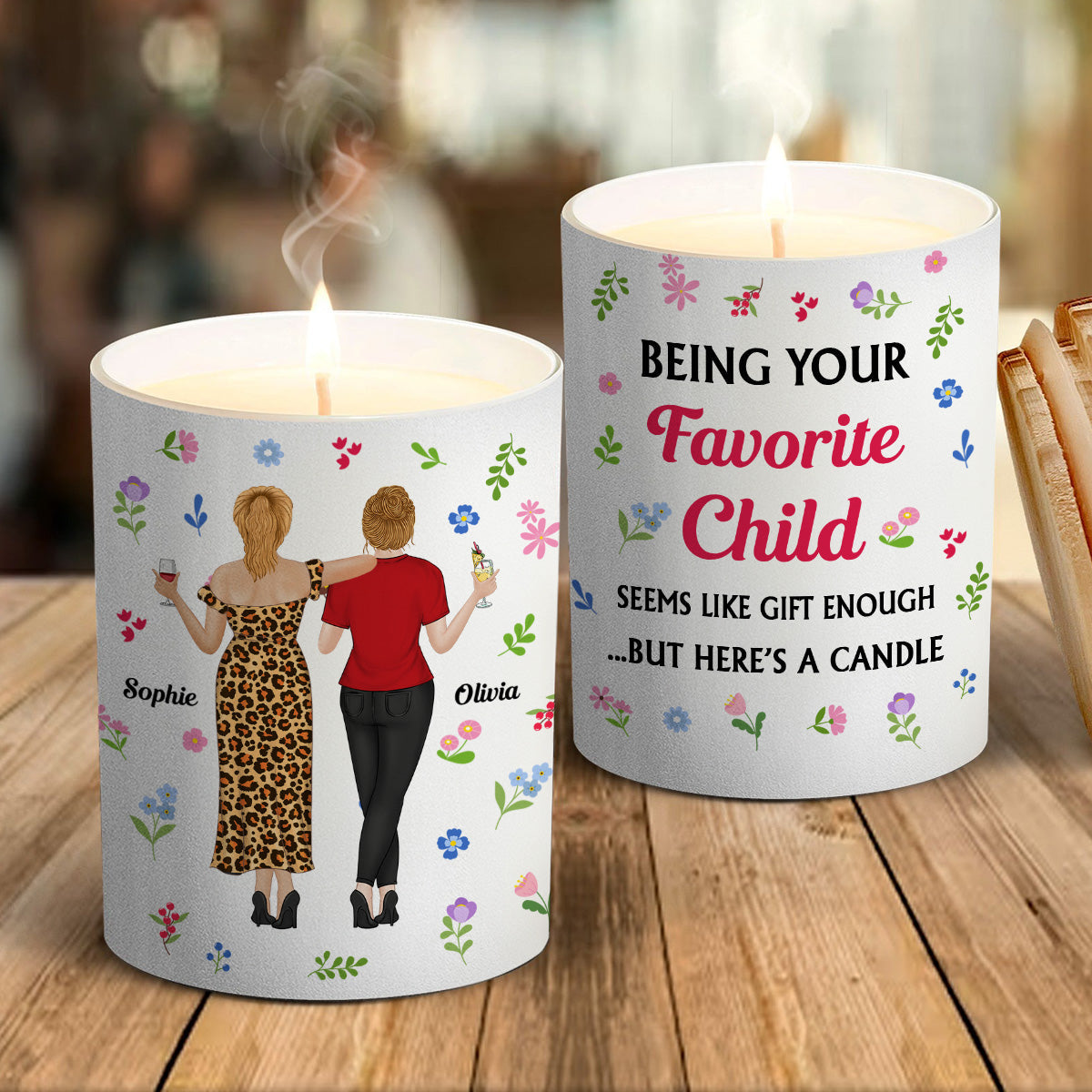 Favorite Child Candle - Personalized Custom Candle