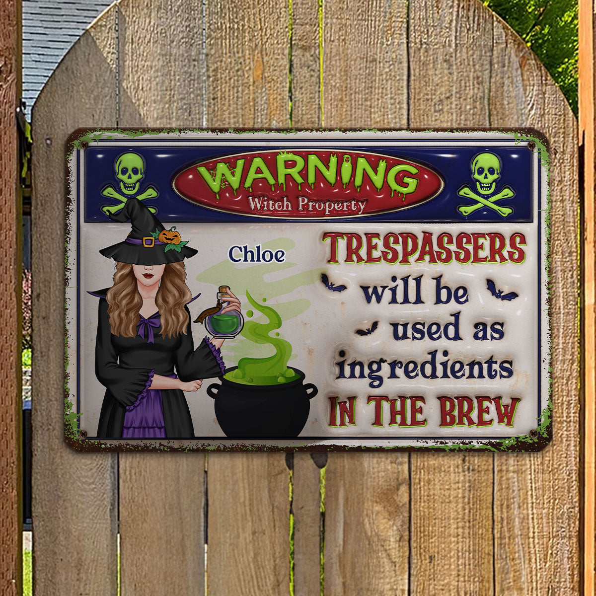 In The Brew - Personalized Custom 3D Inflated Effect Metal Sign