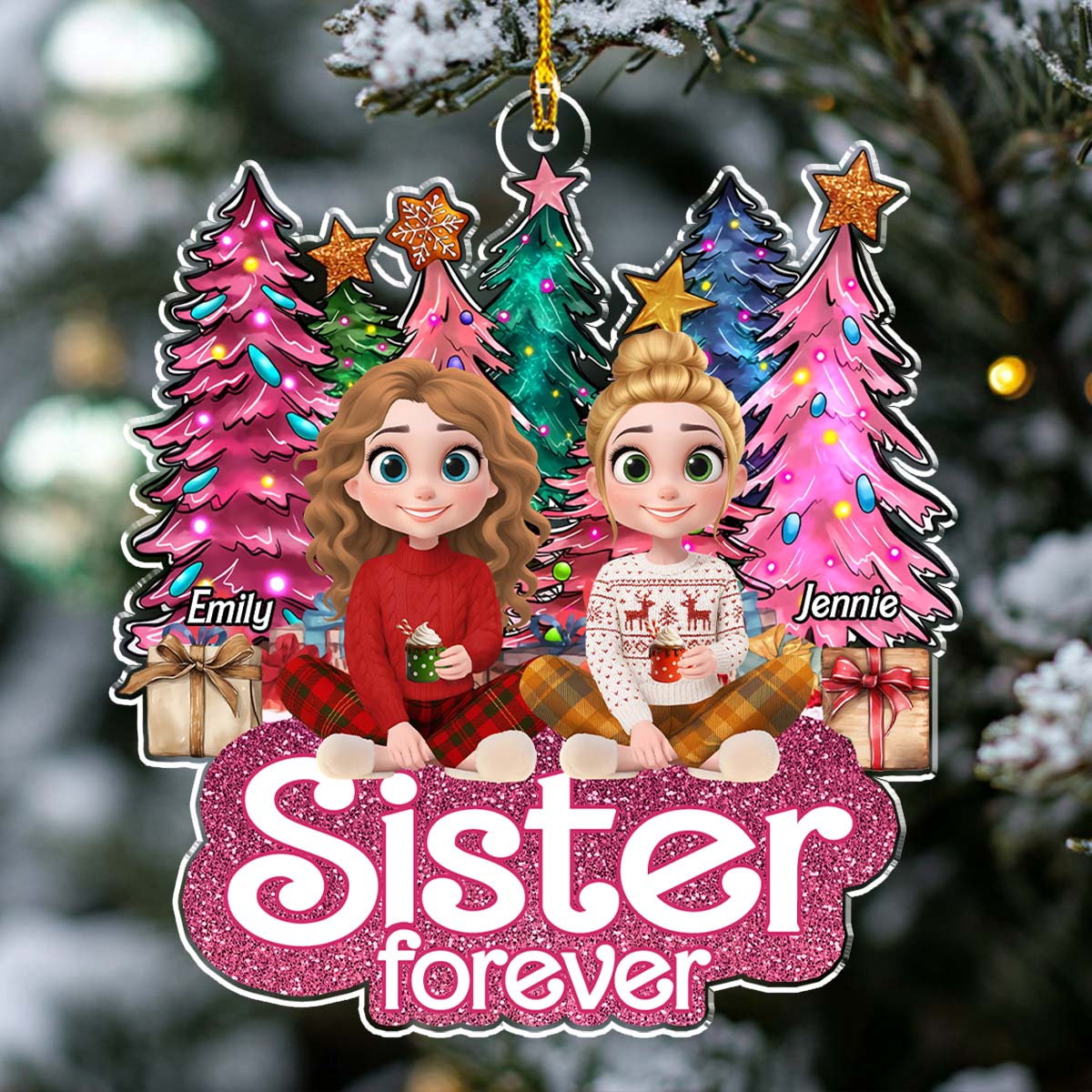 Slay Girls - Personalized Custom Acrylic Ornament