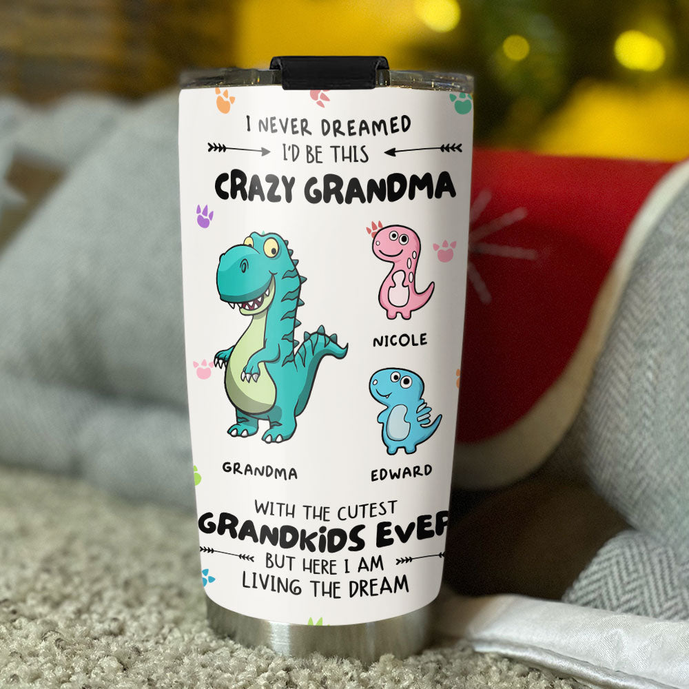 The Cutest Grandkid Ever - Personalized Custom Tumbler