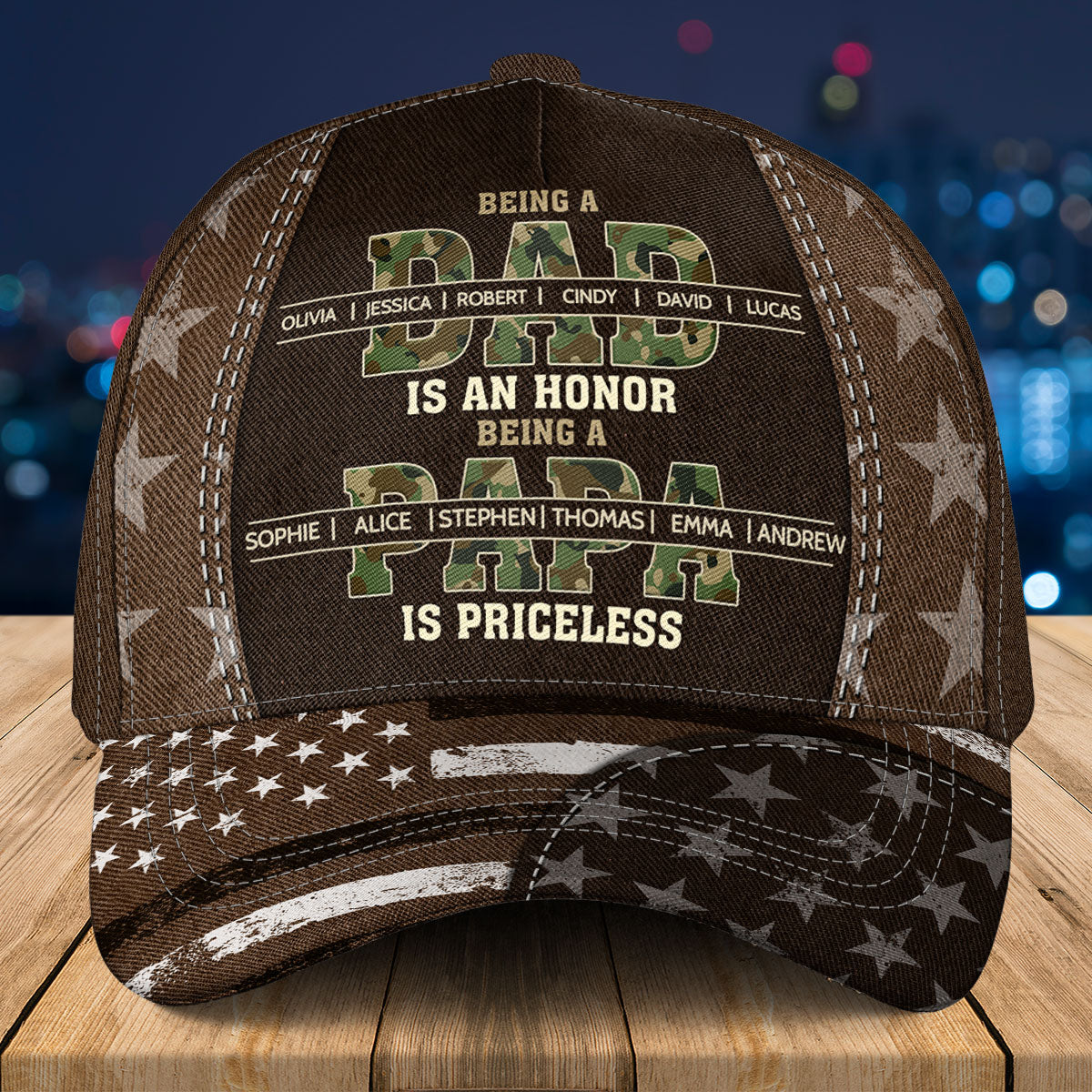 Being Priceless - Personalized Classic Cap