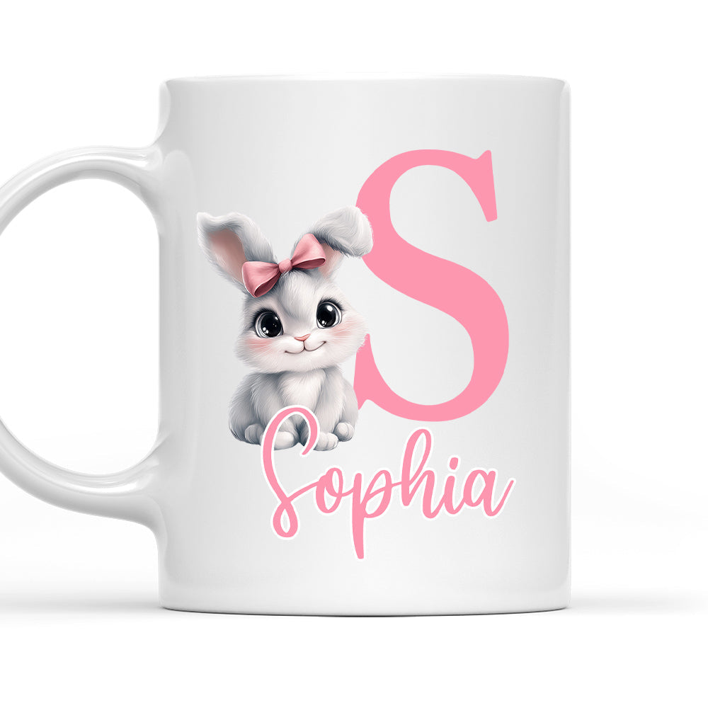 Cute Bunny Easter - Personalized Custom Coffee Mug