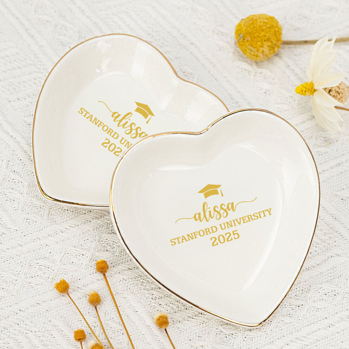 A New Beginning - Personalized Custom Jewelry Dish