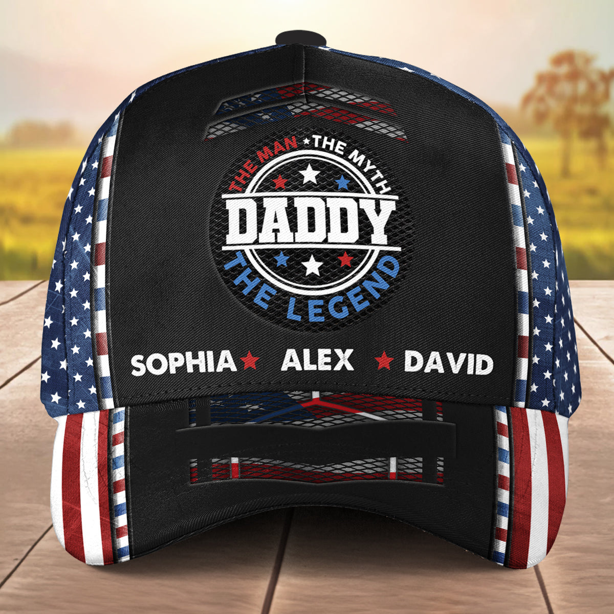 The Legend - Personalized Custom Classic Cap