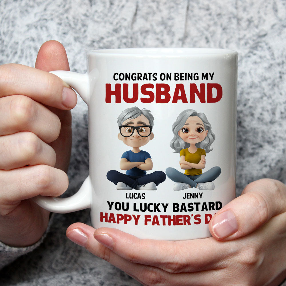 Congrats My Bastard - Personalized Custom Coffee Mug