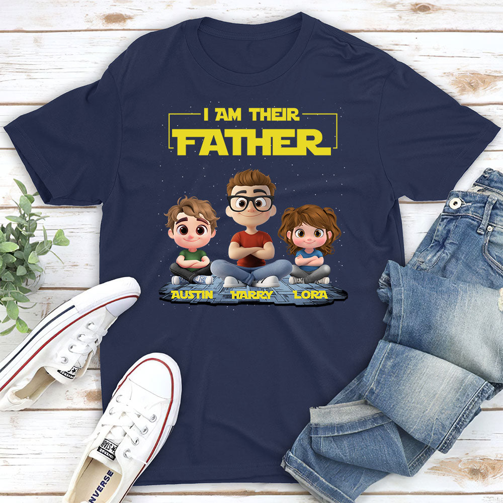 I Am Their Father - Personalized Custom Shirt