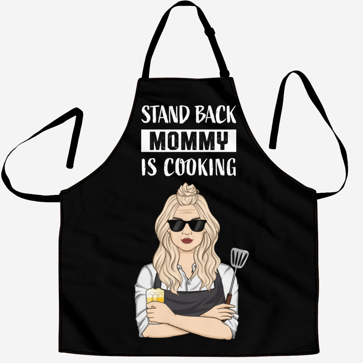 Mommy Is Cooking Step Away - Personalized Custom Apron