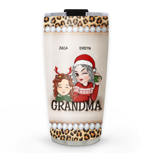 I Am A Professional Grandma - Personalized Custom 3D Inflated Effect Tumbler