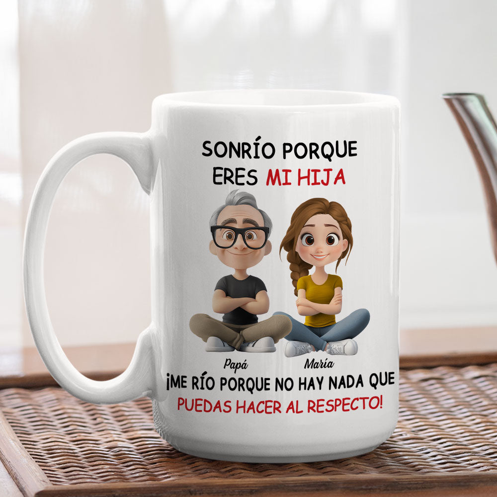 Mi hija - Taza de café personalizada
