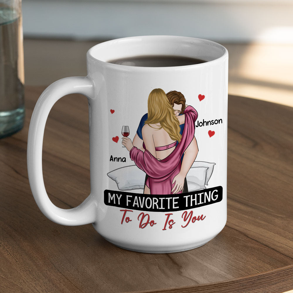 It Started With A Message - Personalized Custom Coffee Mug