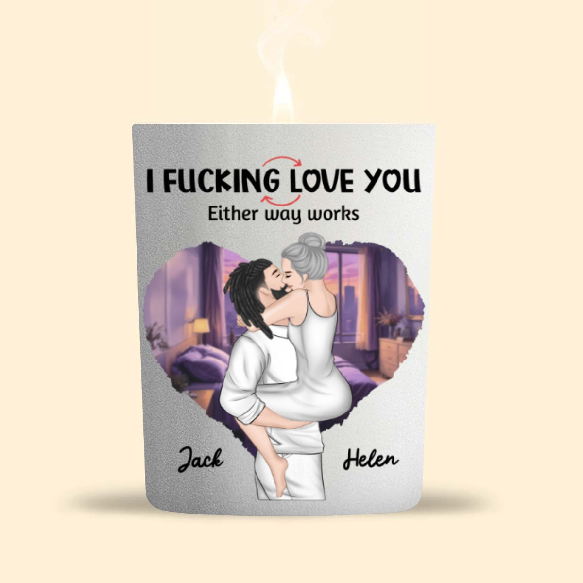 Love You Always - Personalized Custom Candle