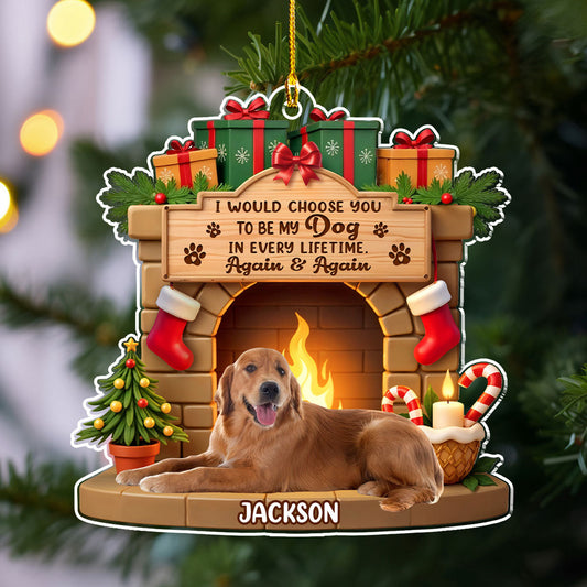 Your Forever Home Photo - Personalized Custom Acrylic Ornament