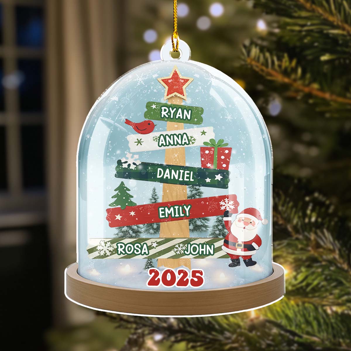 Home Is Where We Are Together - Personalized Custom Acrylic Ornament
