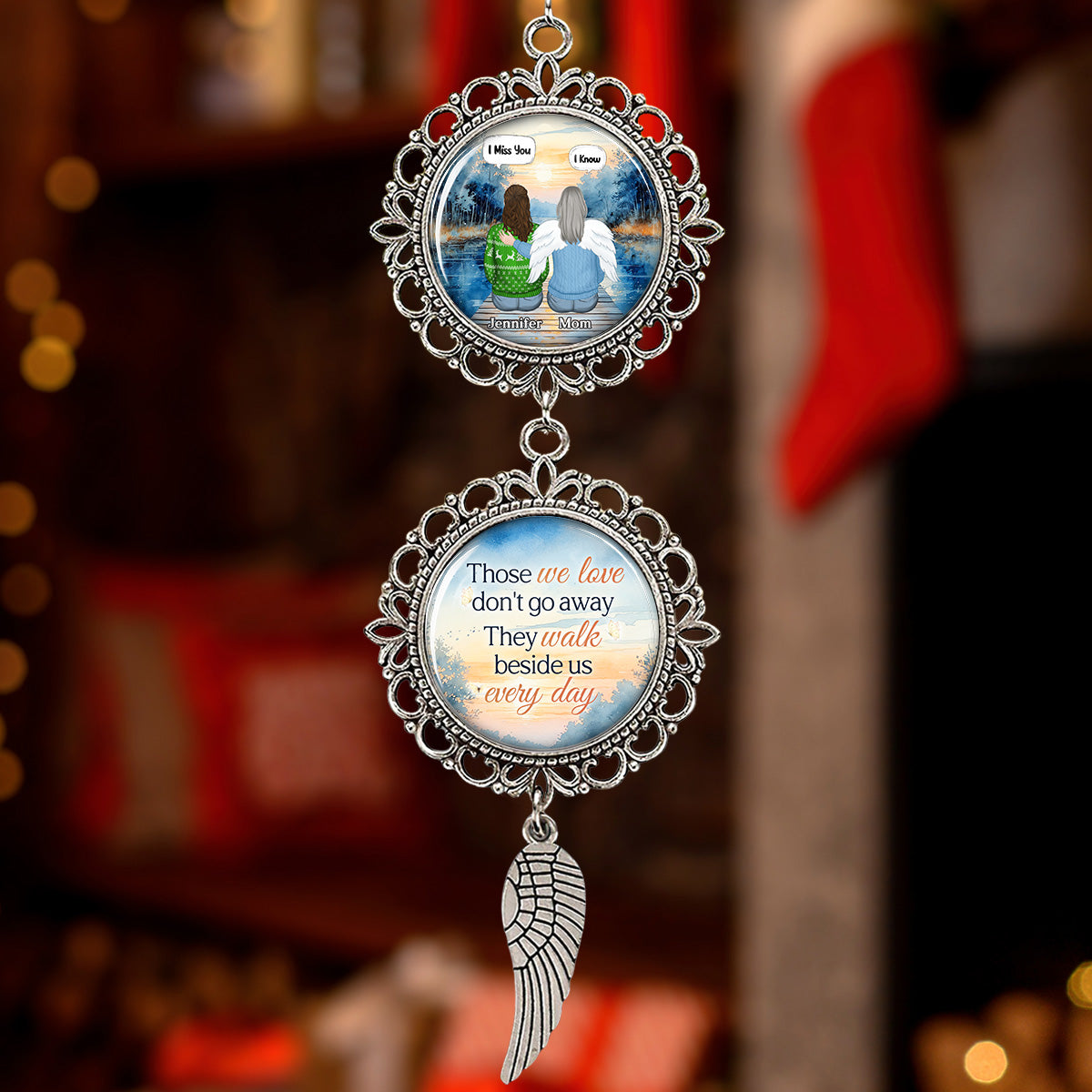 I Am Always With You - Personalized Custom Charming Ornament