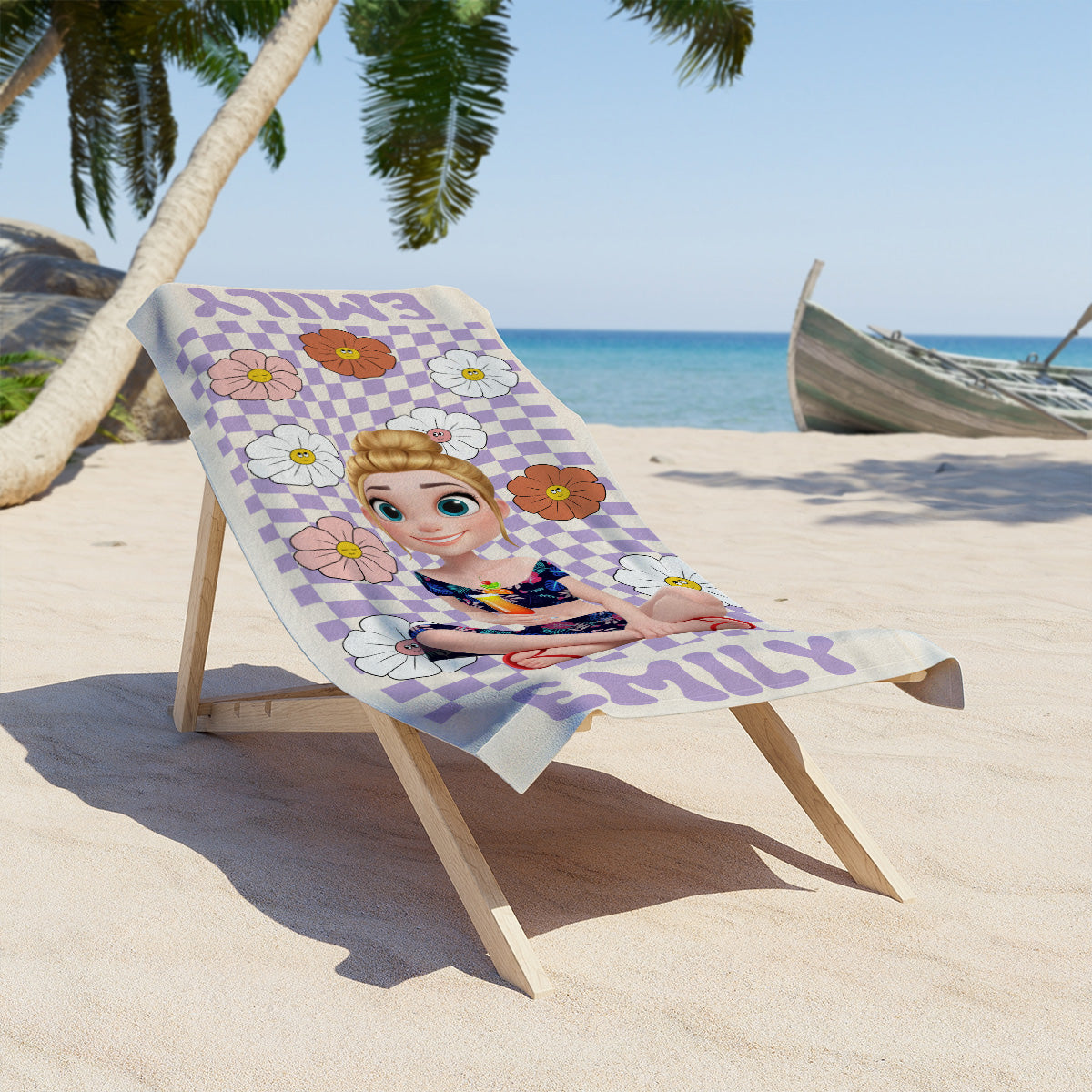 Best Trip Ever - Personalized Custom Beach Towel