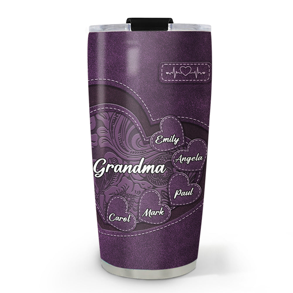 Grandma Sweethearts - Personalized Custom Tumbler
