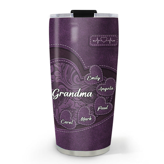 Grandma Sweethearts - Personalized Custom Tumbler