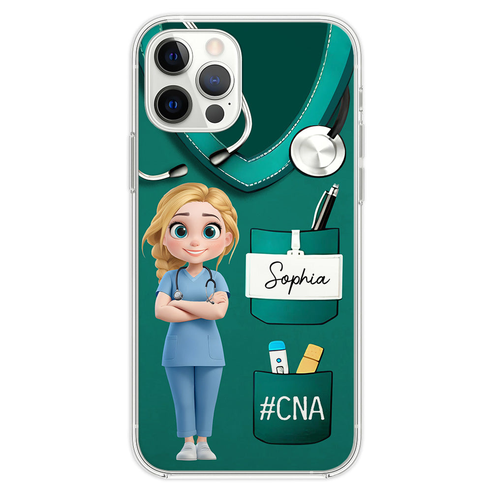 Proud To Be A Nurse - Personalized Custom Phone Case