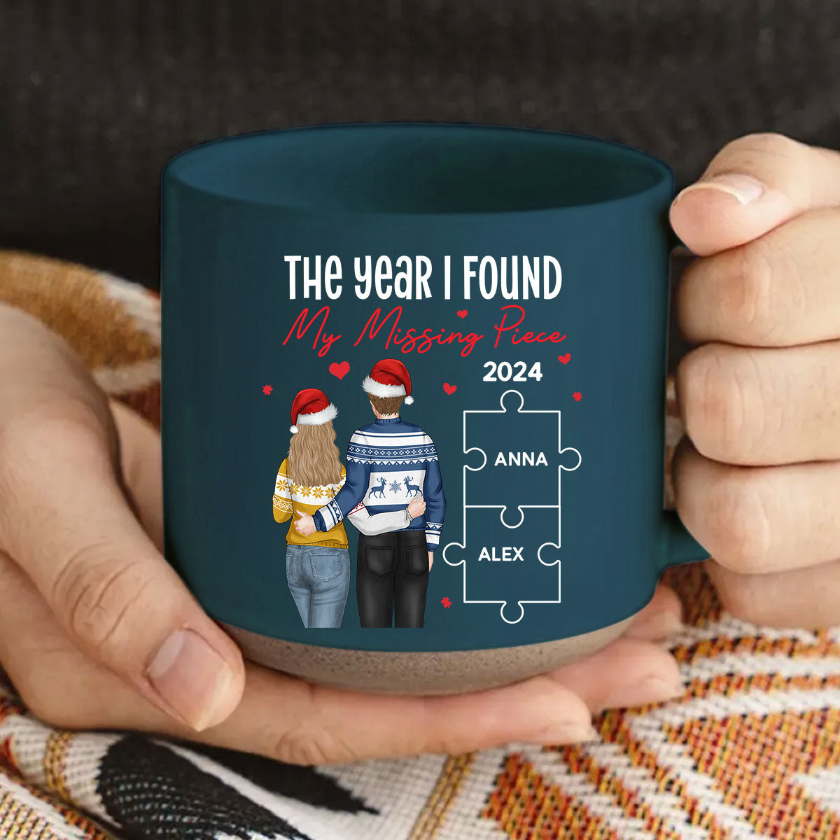 My Missing Piece - Personalized Custom Pottery Mug