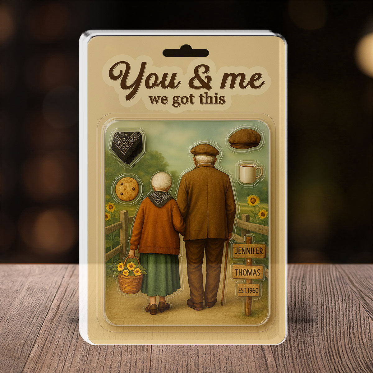 You And Me We Got This - Personalized Custom Acrylic Plaque