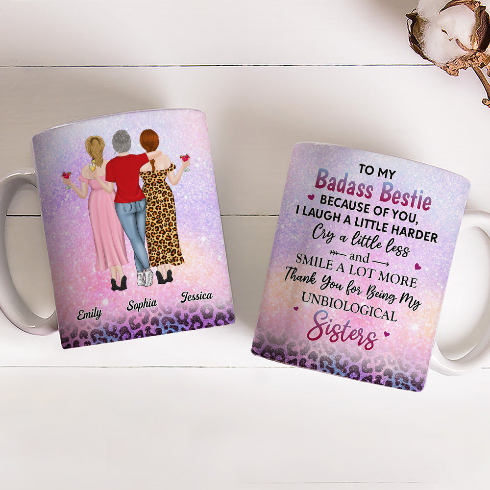 My Unbiological Sister - Personalized Custom Coffee Mug