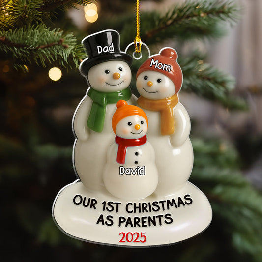 No Place Like Home - Personalized Custom Acrylic Ornament