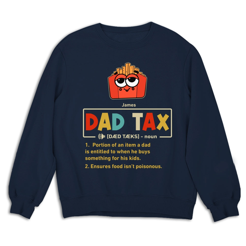 Taste Test Approved By Dad - Personalized Custom Shirt