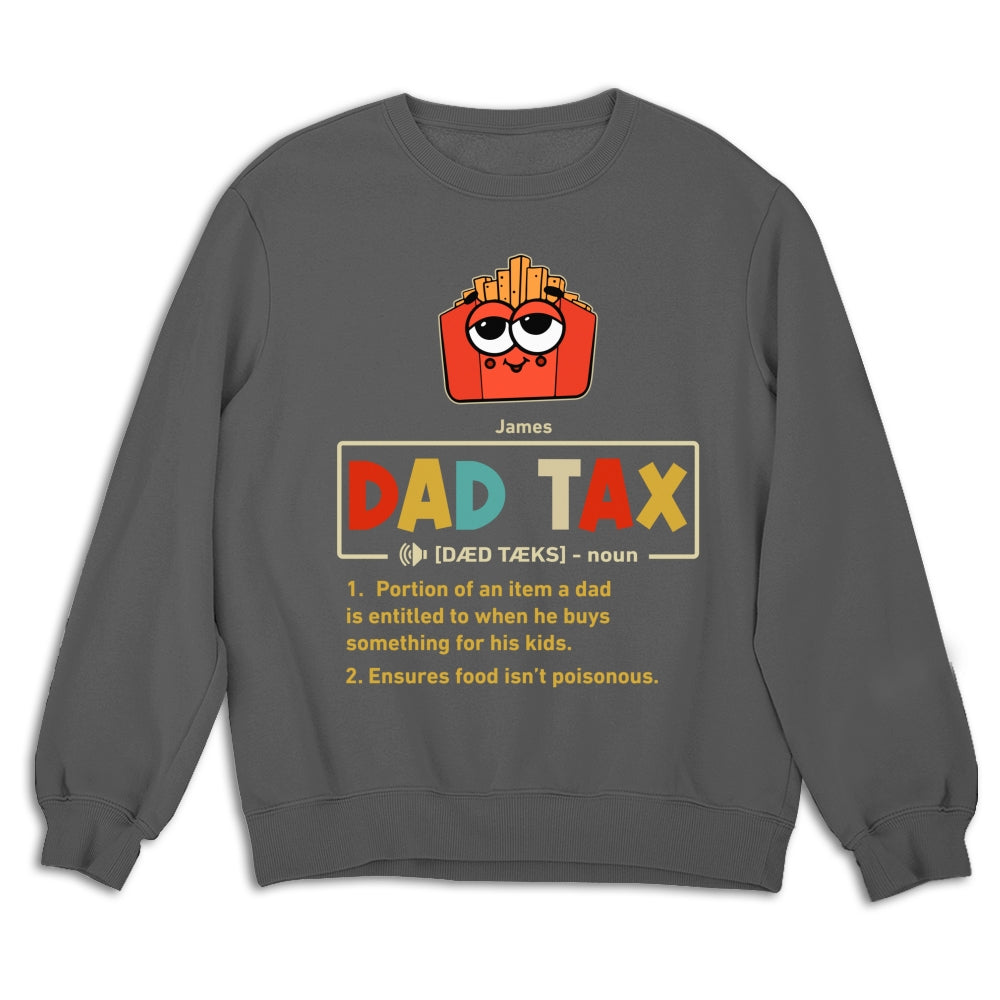 Taste Test Approved By Dad - Personalized Custom Shirt