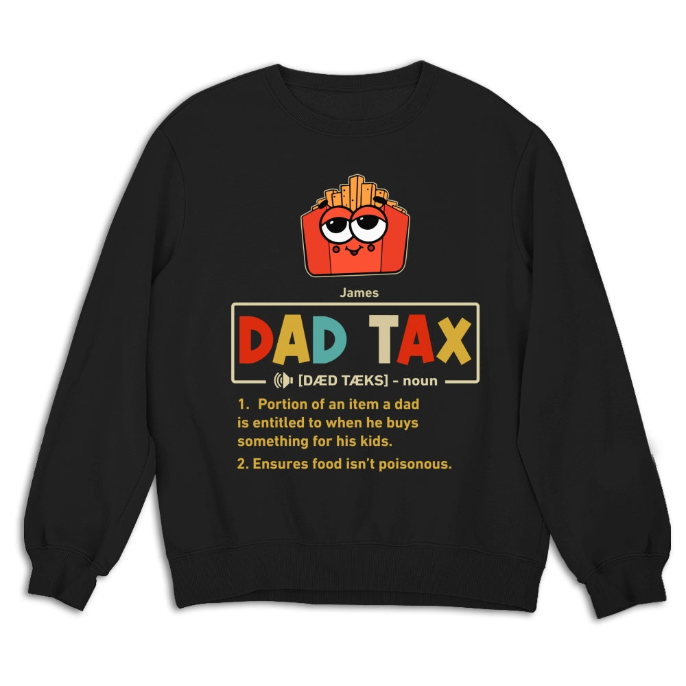 Taste Test Approved By Dad - Personalized Custom Shirt