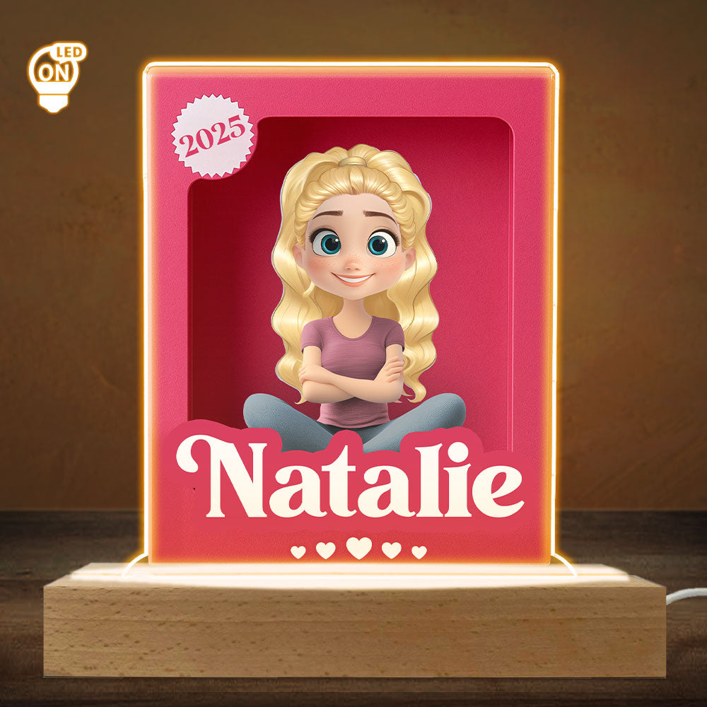 Baby Cute Figure - Personalized Custom LED Light