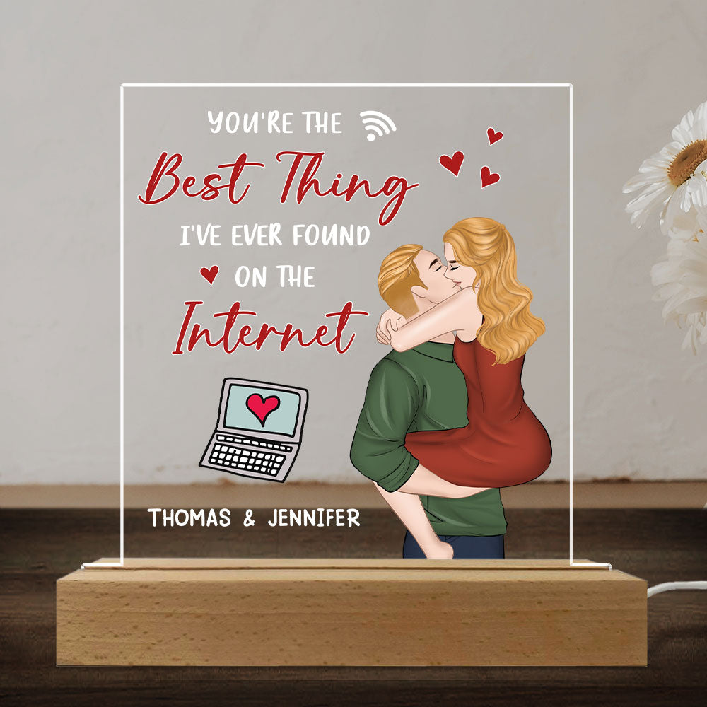 The Best Thing I Found - Personalized Custom LED Light