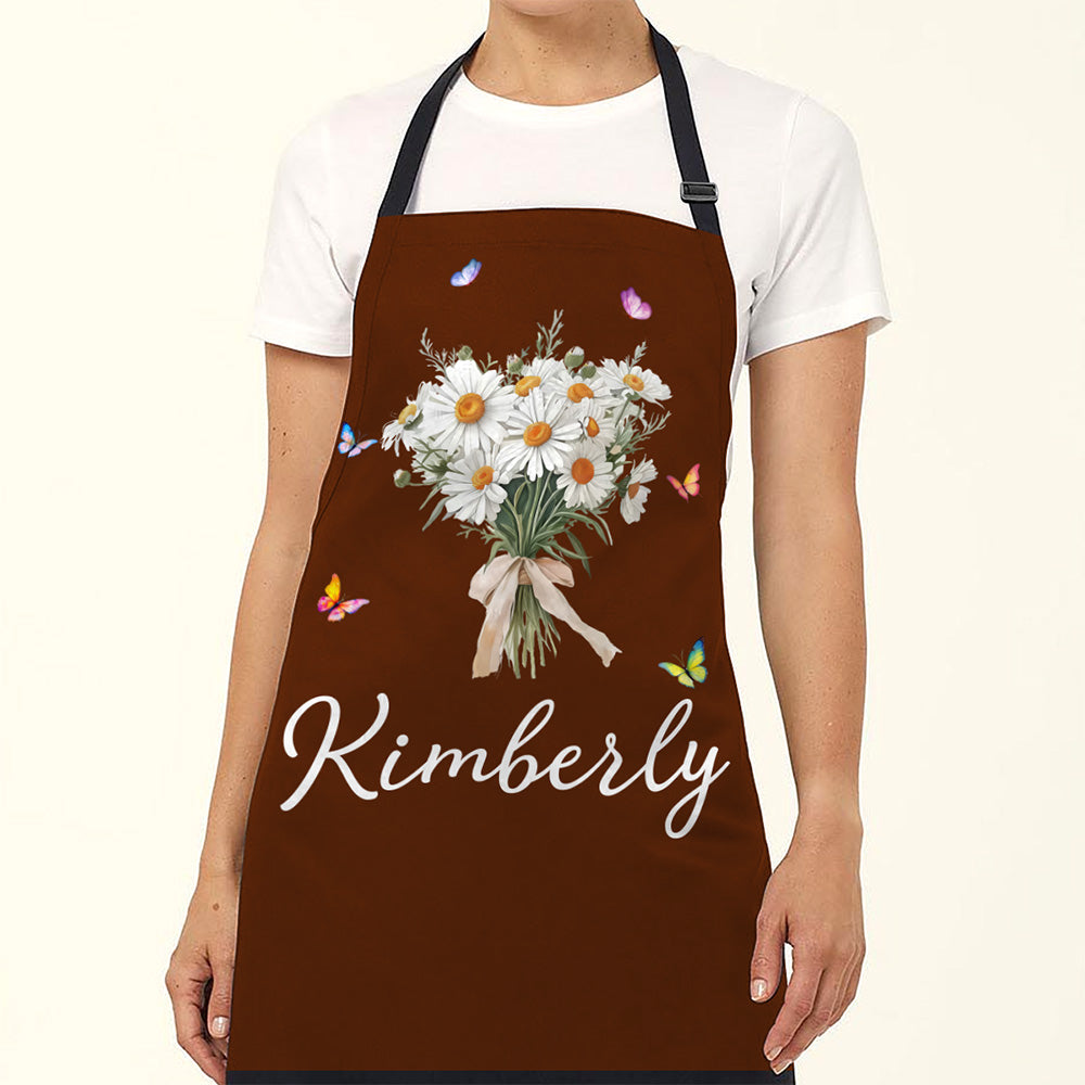Beautiful Flower - Personalized Custom Apron