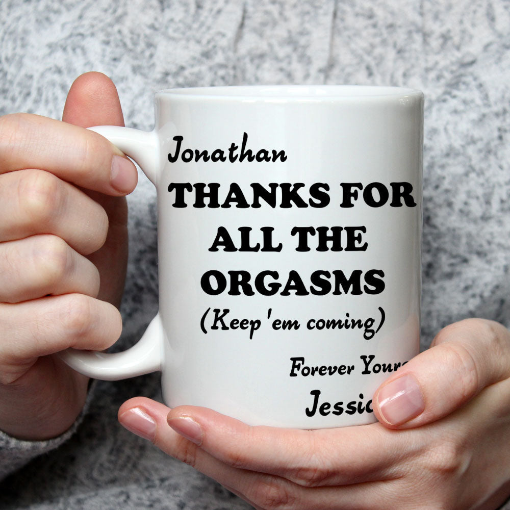 Thanks For All - Personalized Custom Coffee Mug