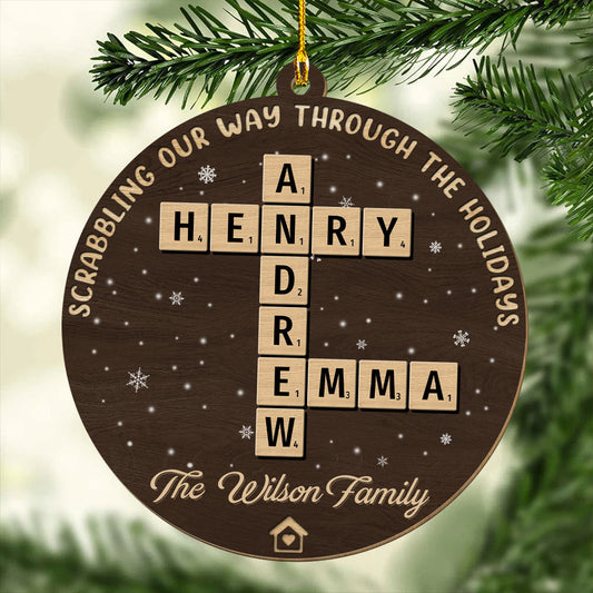 The Best Part Of Christmas - Personalized Custom Wood Ornament