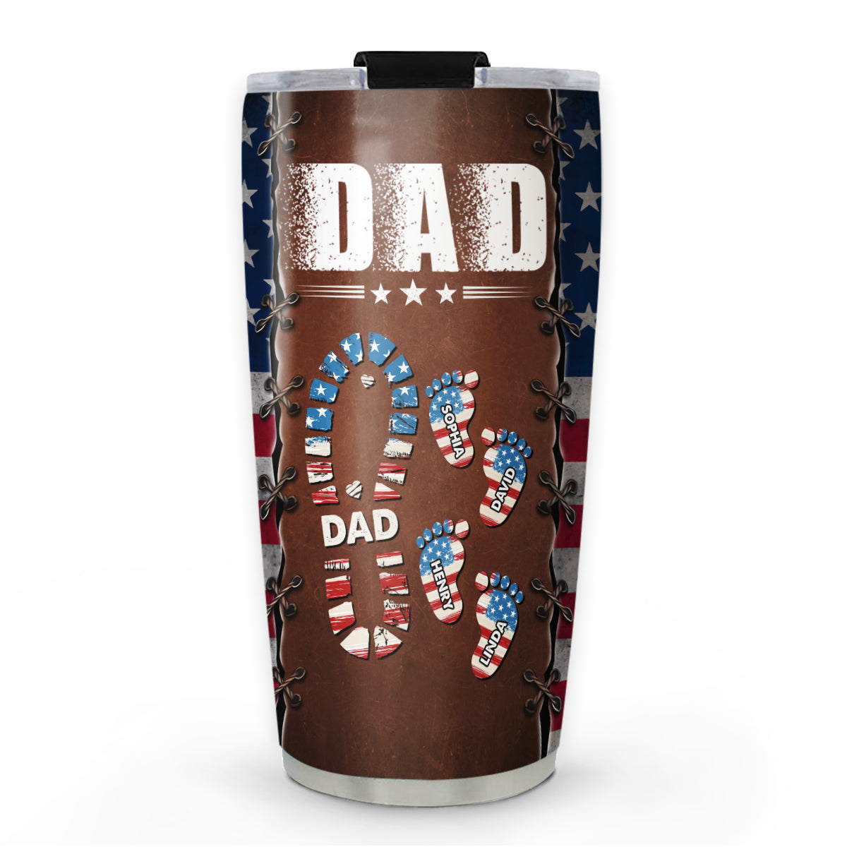 Daddy Super Power - Personalized Custom Tumbler