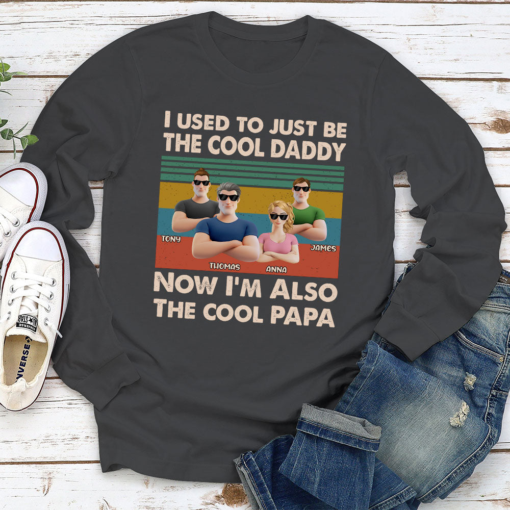 From Dad To Grandpa With Love - Personalized Custom Shirt