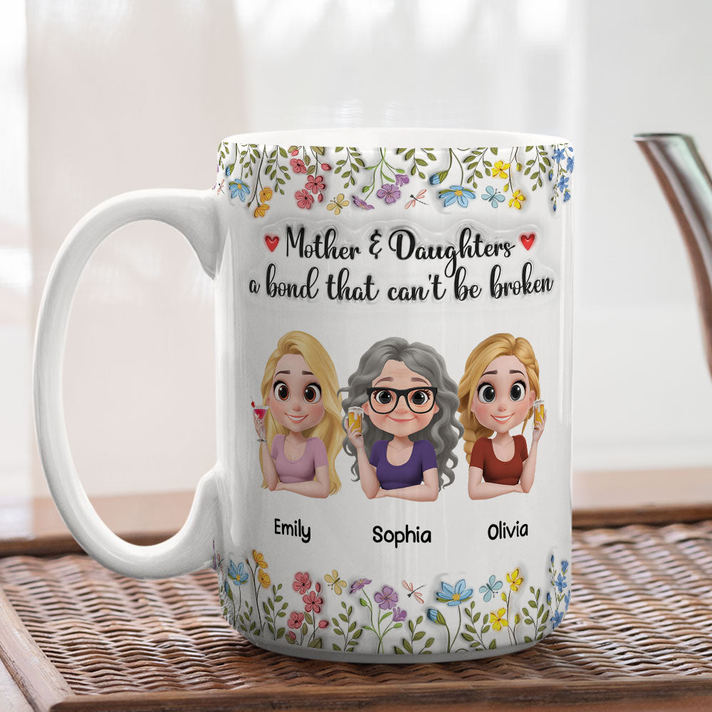 Unbreakable Bond - Personalized Custom 3D Inflated Effect Mug