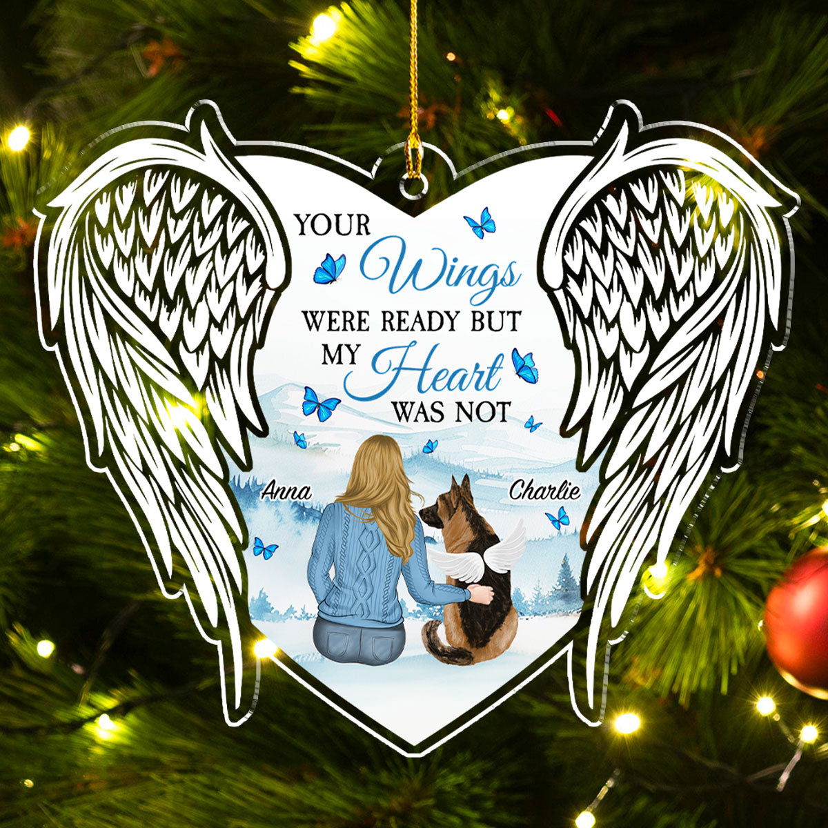 I Have You In My Heart - Personalized Custom Acrylic Ornament