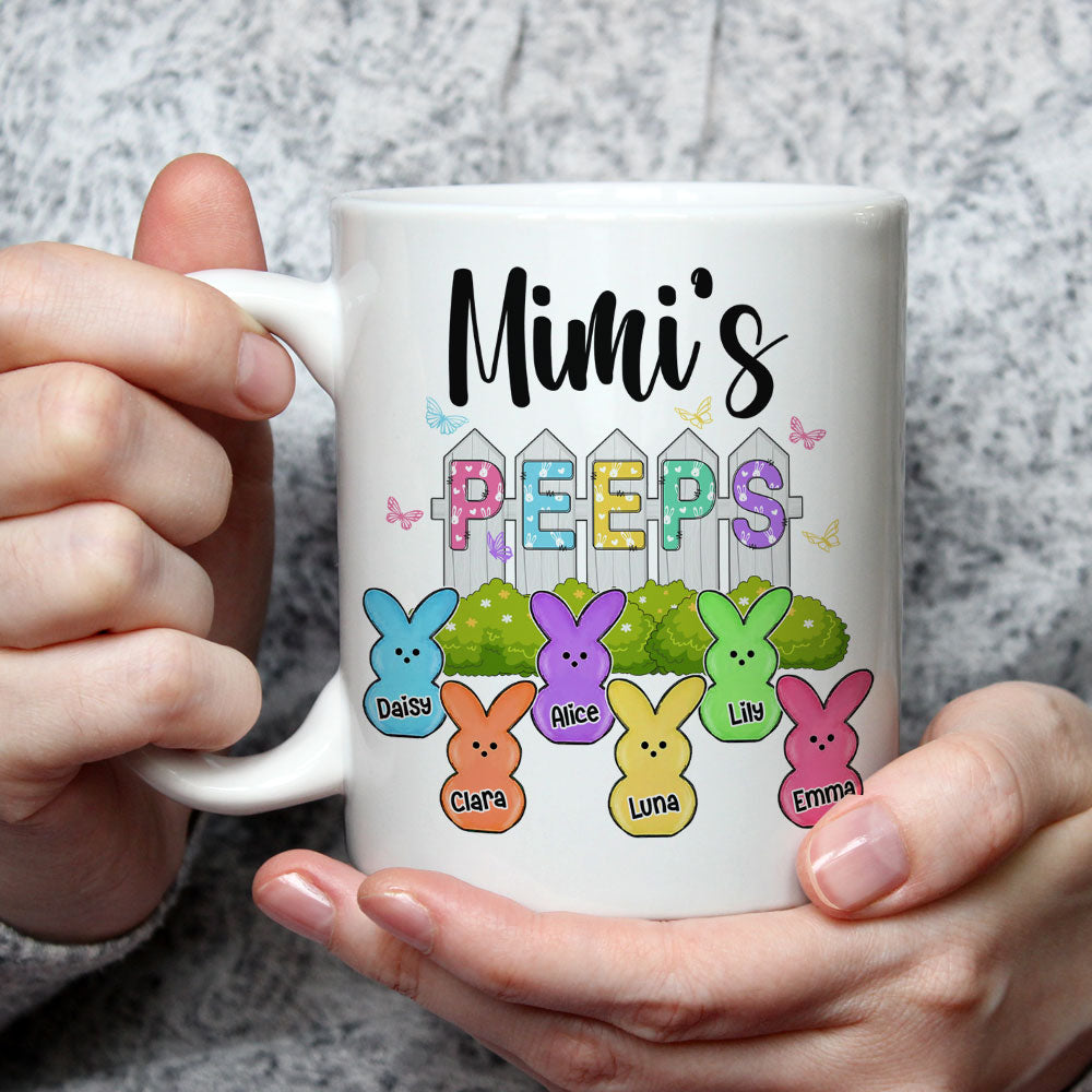 Grandma Peeps Easter - Personalized Custom Coffee Mug
