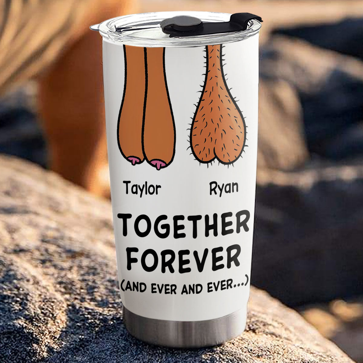 Together Forever - Personalized Custom Tumbler