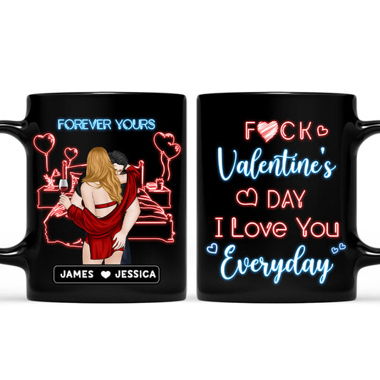 Love You Everyday -  Personalized Custom Coffee Mug